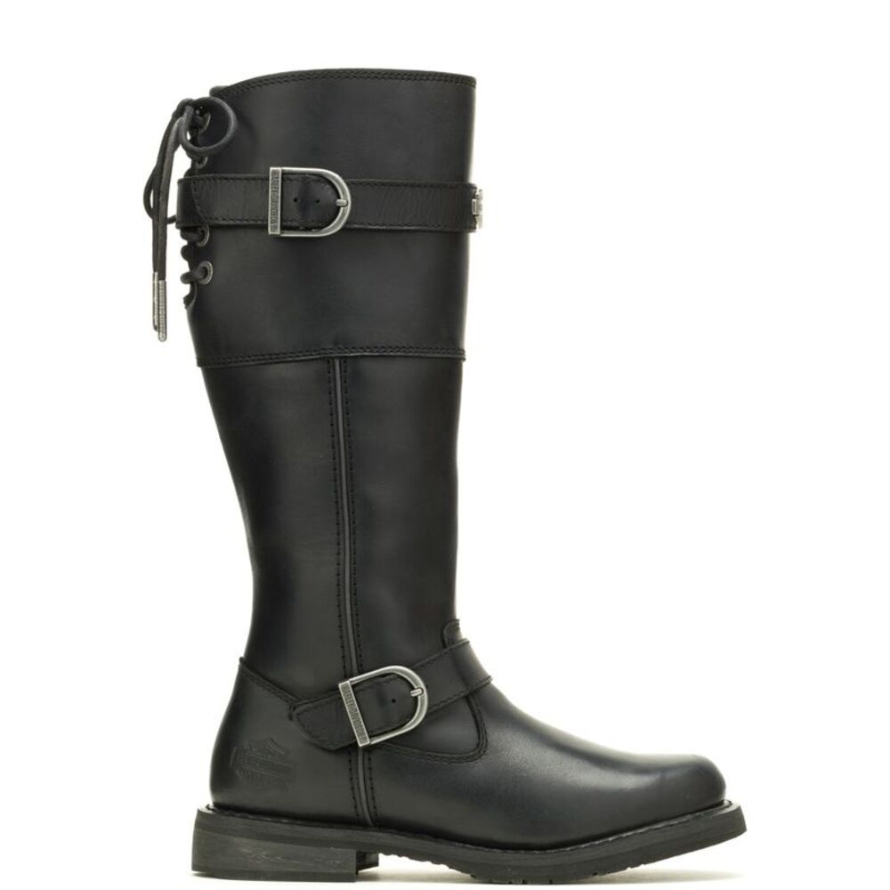 Harley-Davidson Womens Kirtland Ride 14" Black Boots (NWT)